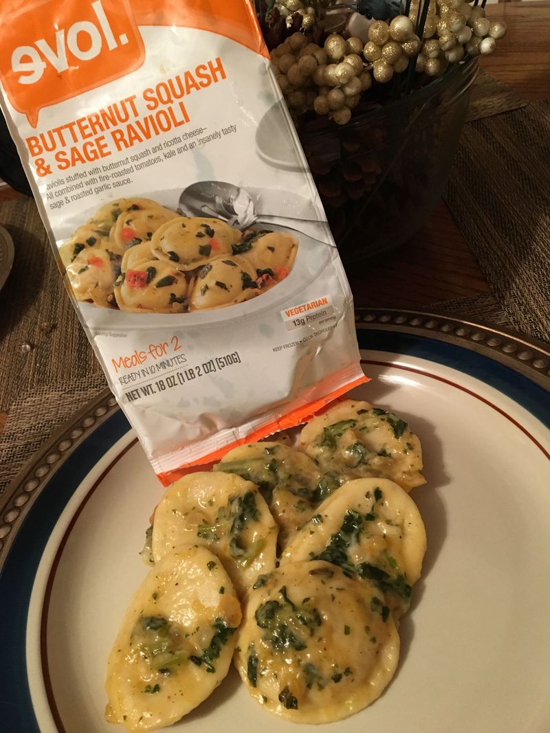 Evol Butternut Squash & Sage Ravioli