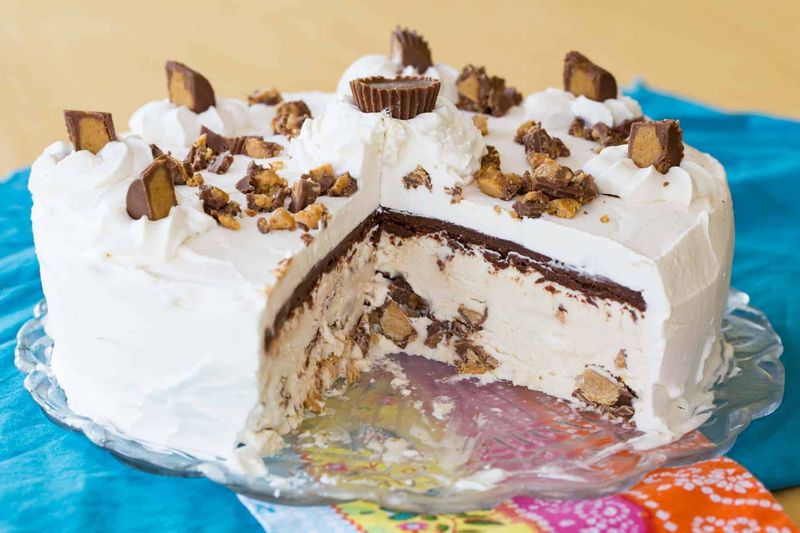 DQ Reese’s Peanut Butter Cup Blizzard Cake