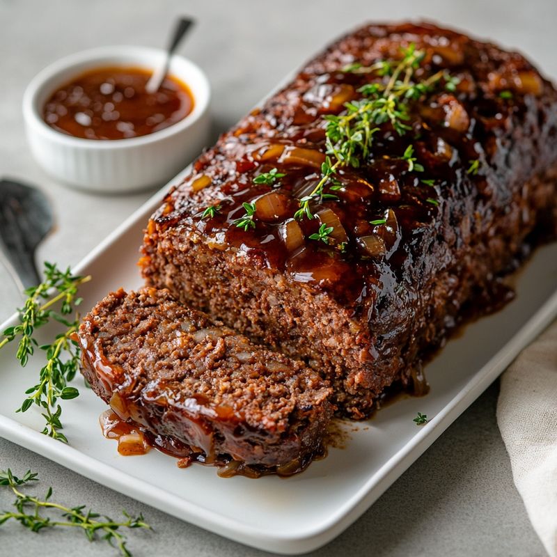 Classic Meatloaf with Sweet & Tangy Glaze