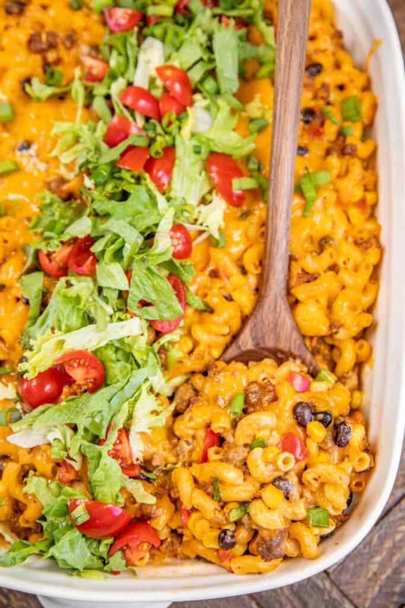 Taco Pasta Fiesta Bake