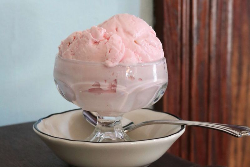 Teaberry Ice Cream