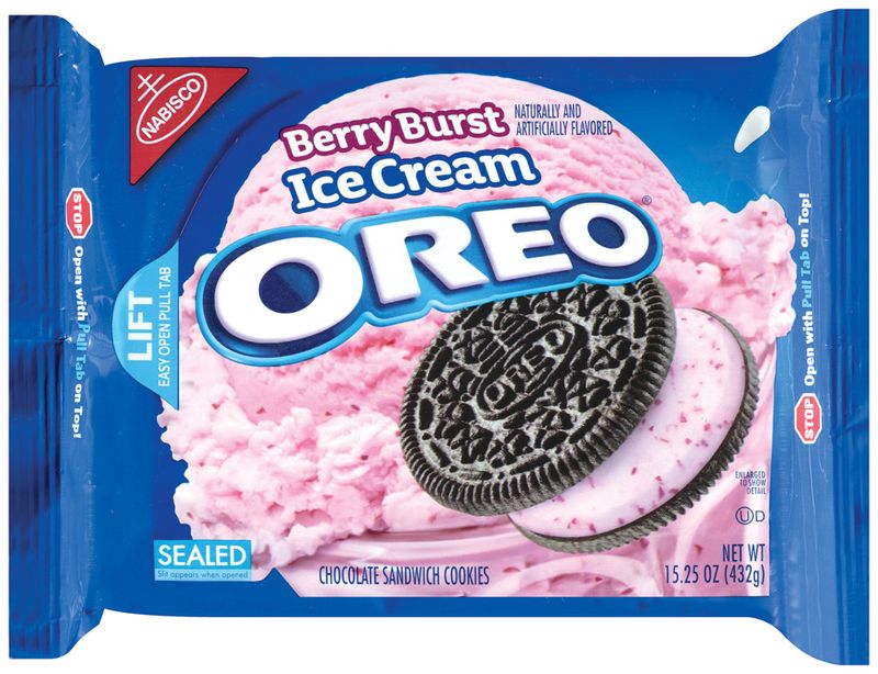 Berry Burst Ice Cream Oreos