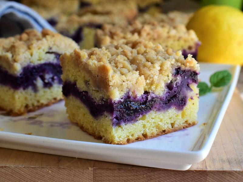 Lemon-Blueberry Coffee Cake