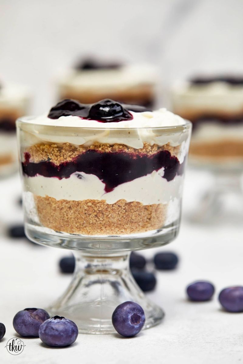 Blueberry Cheesecake Parfait
