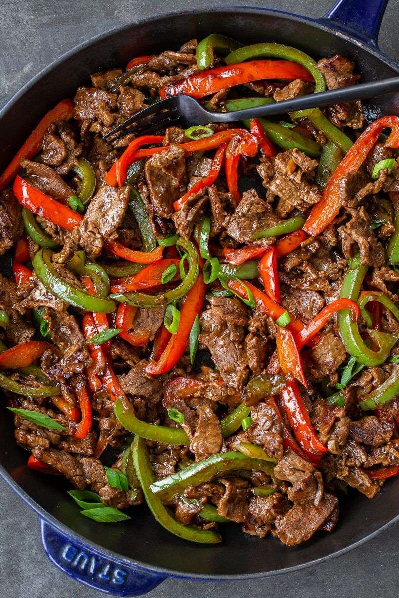 Keto Pepper Steak