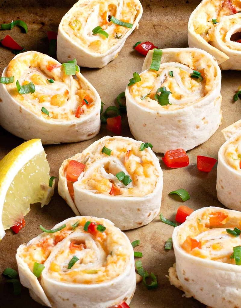 Crab Pinwheels Recipe