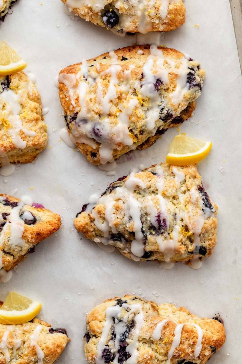 Lemon-Blueberry Scones