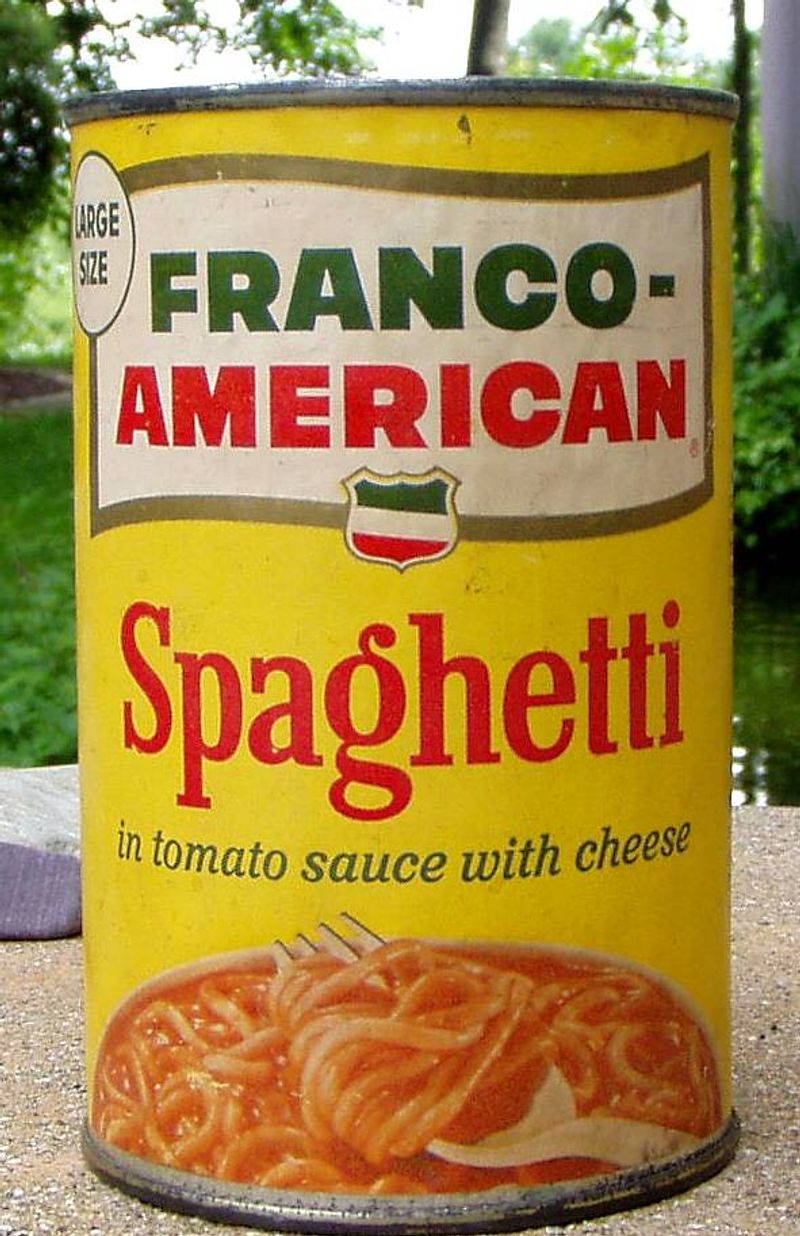Canned Spaghetti (like Franco-American)