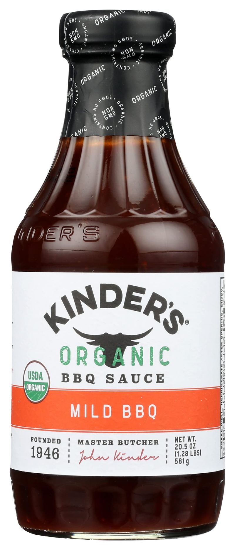 Kinders Organic Mild BBQ Sauce