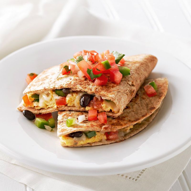 Quick Breakfast Quesadilla
