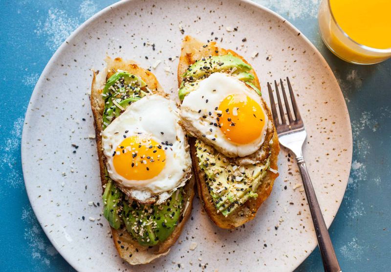 Avocado Toast with Everything Seasoning