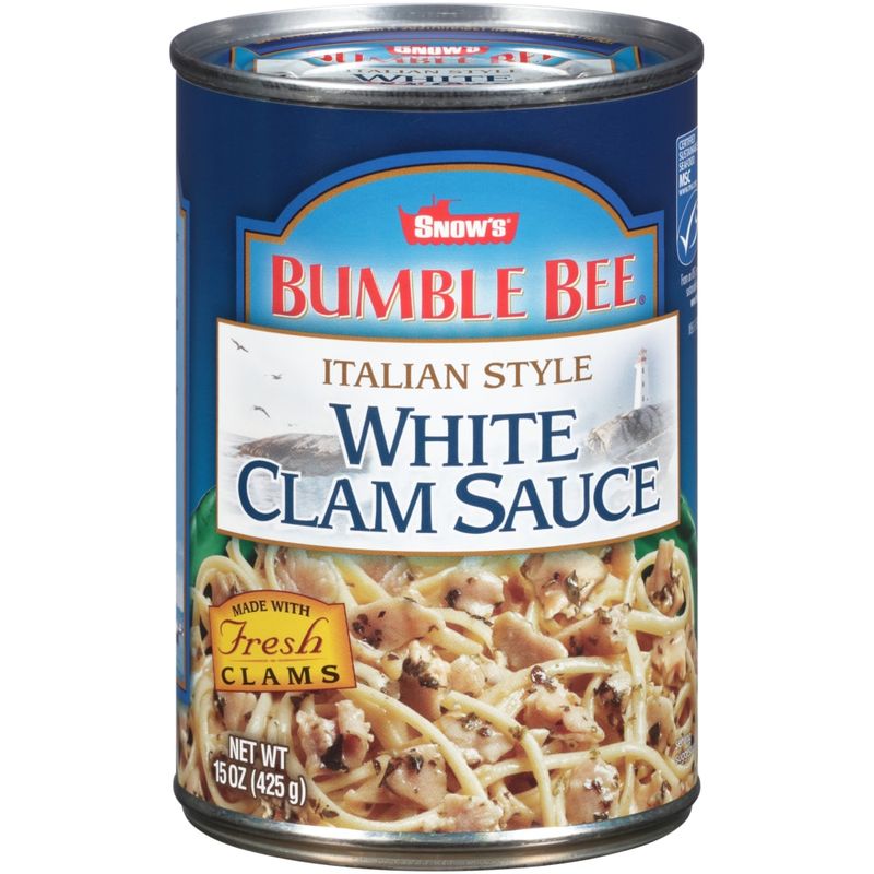 Bumble Bee Chopped Clams in Sauce