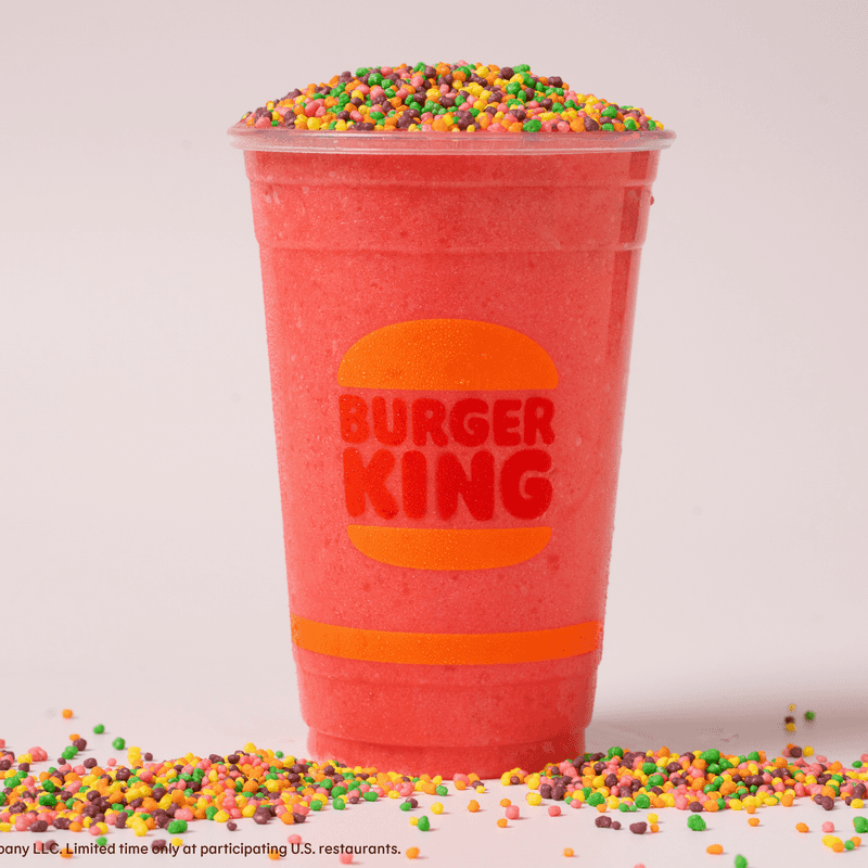 Burger King's Frozen Strawberry & Nerds Drink