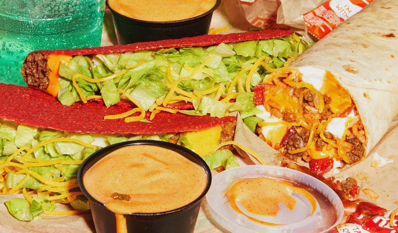 Taco Bell's Volcano Menu