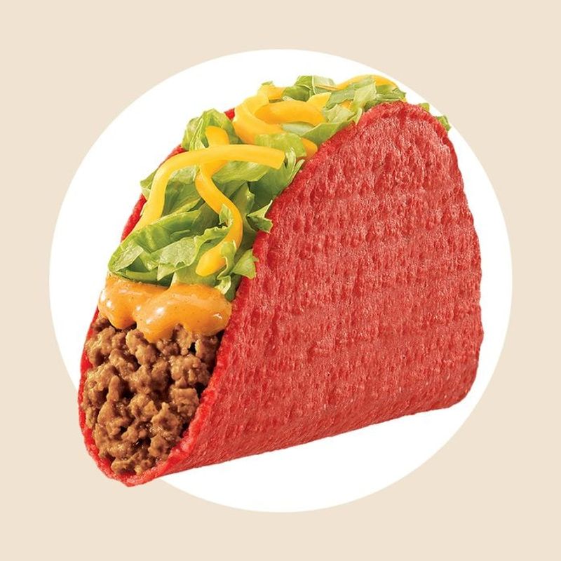 Taco Bell's Volcano Taco