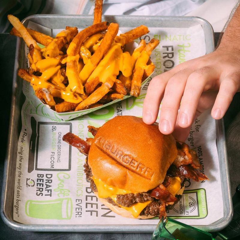 BurgerFi Bacon Cheeseburger