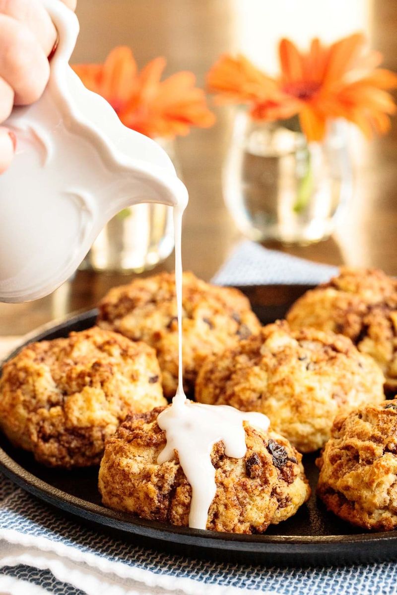 Cinnamon Fruit Biscuits