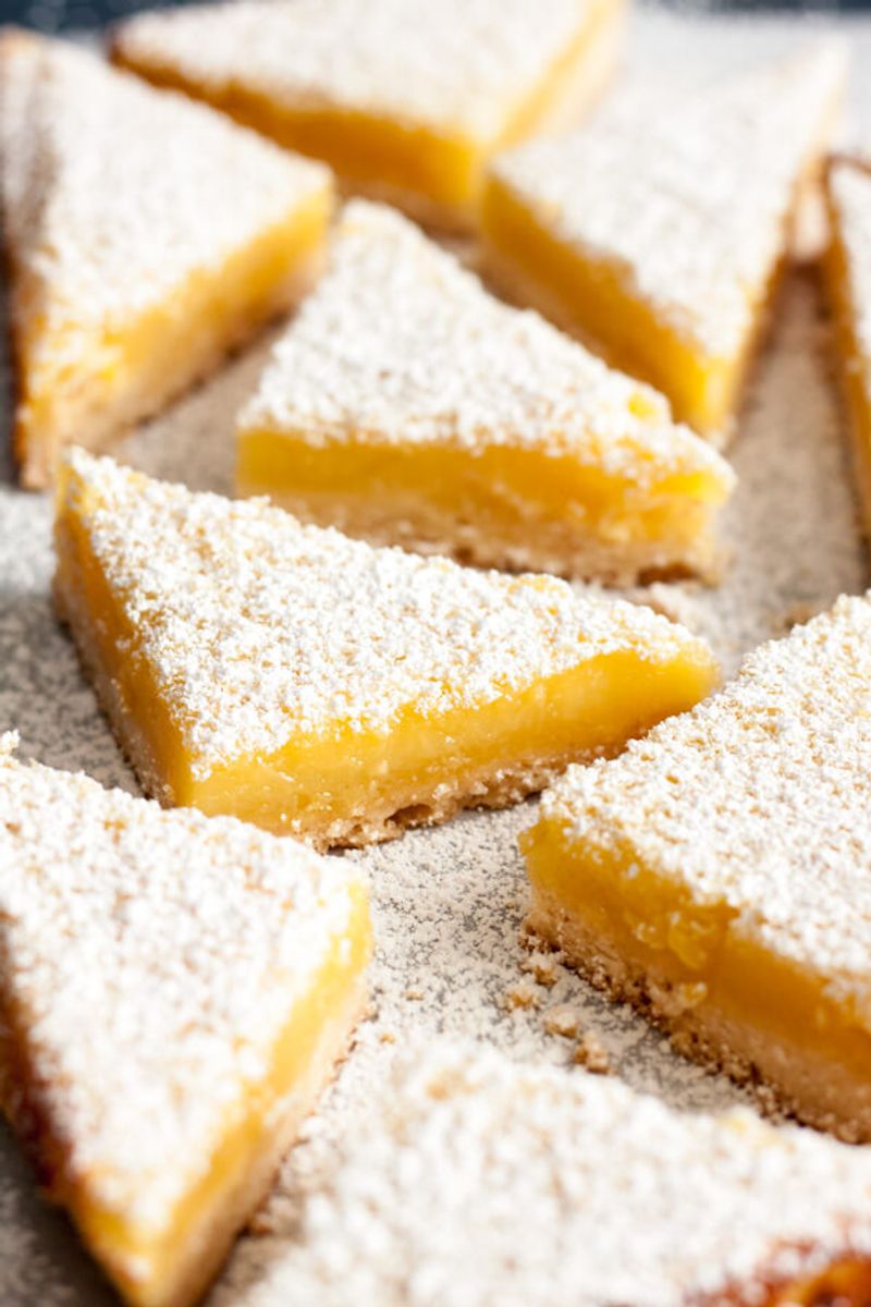 Lemon Bars With Shortbread Crust
