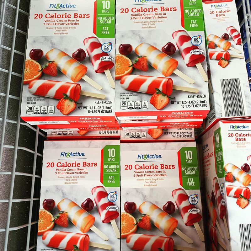 Fit & Active Vanilla Cream & Fruit 20 Calorie Bars