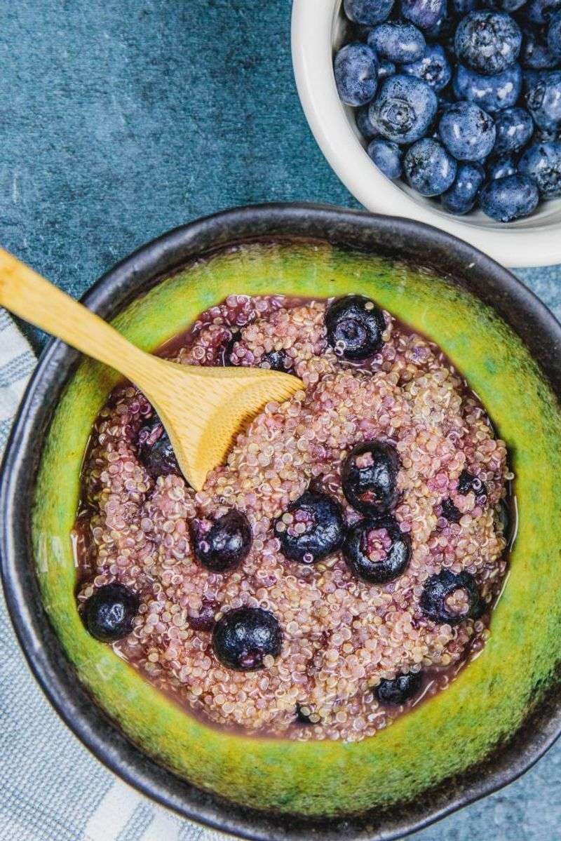 Spiced Blueberry Quinoa