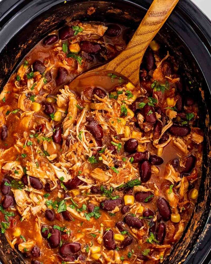 Rotisserie Chicken Chili