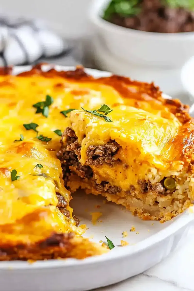 Cheeseburger Pie