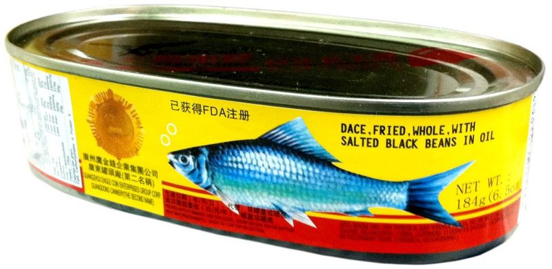 Canned Fried Dace with Salted Black Beans