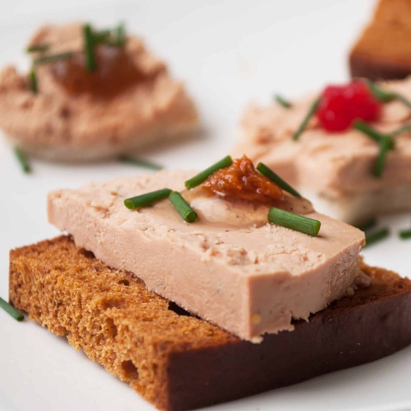 Canned Duck or Goose Liver Pâté