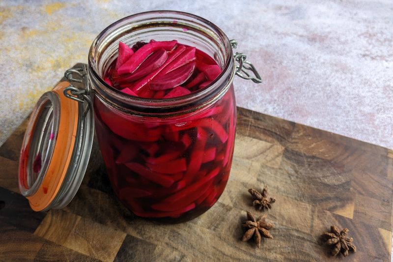 Pickled Turnips or Mixed Pickles