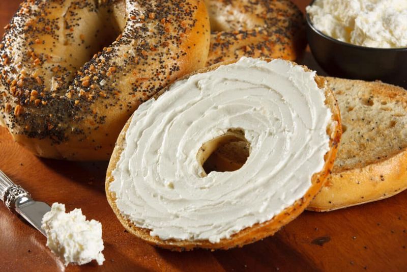 Bagels with Cream Cheese