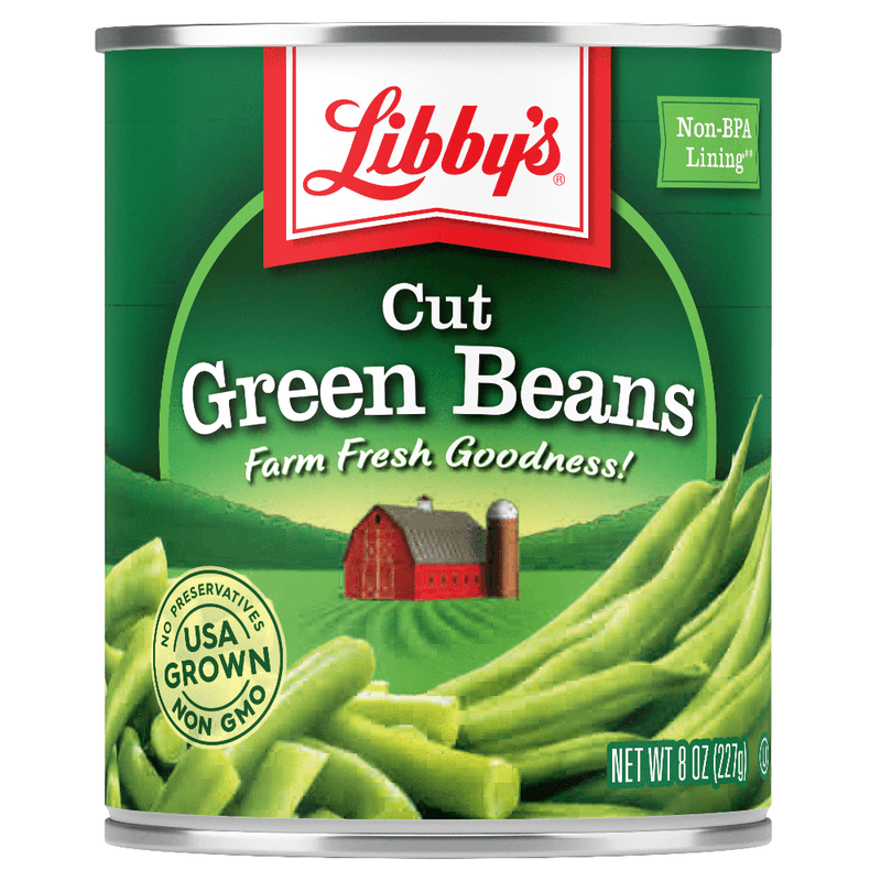 Canned Green Beans with BPA-Lined Cans