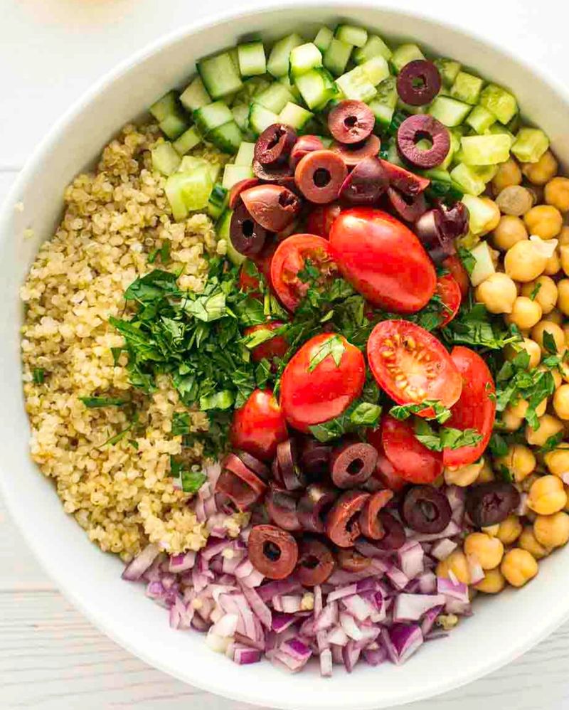 Mediterranean Quinoa Salad