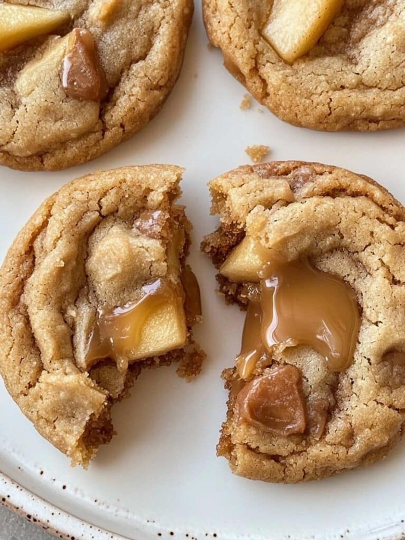 Caramel Apple Cookies