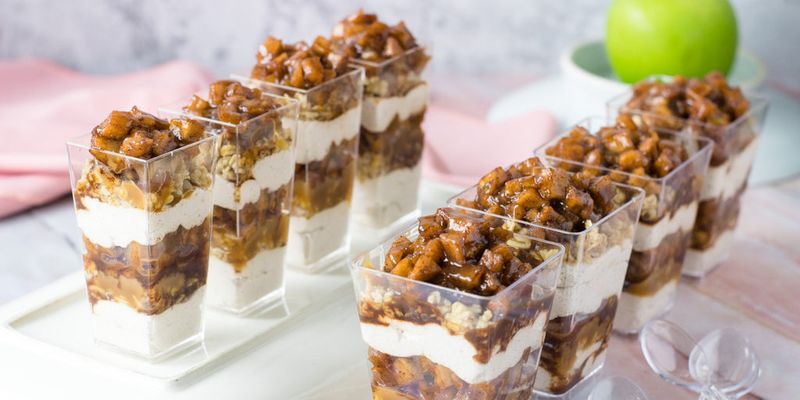 Caramel Apple Trifles