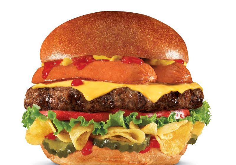 Carl's Jr. and Hardee's 3-Way Burger