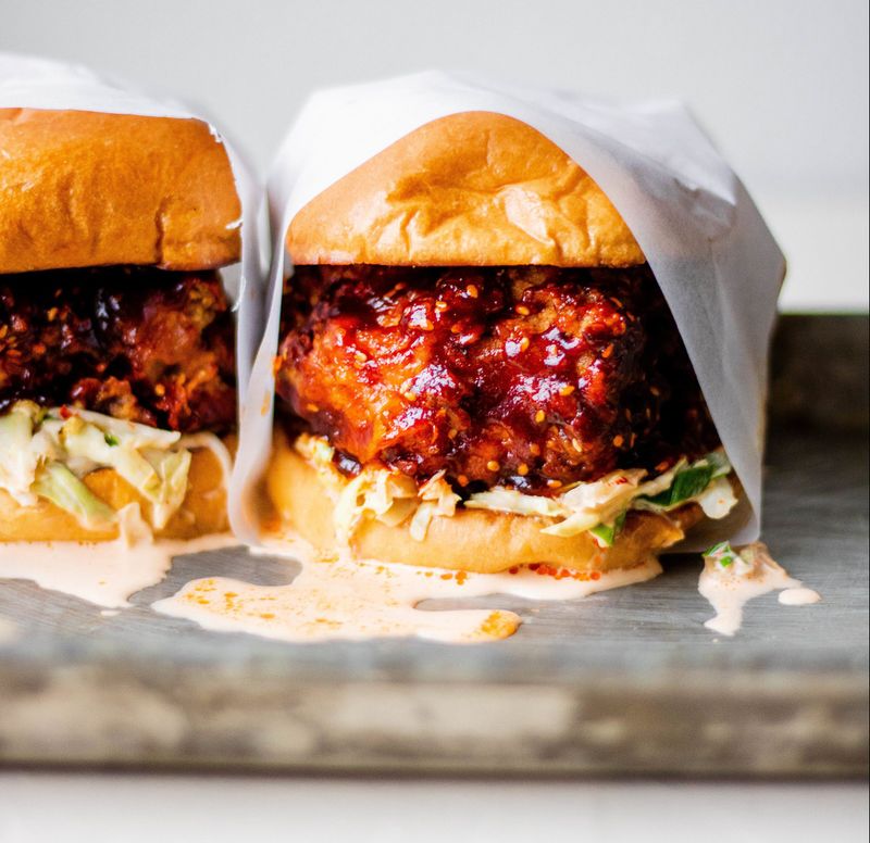 KFC Honey Sriracha Chicken Sandwich