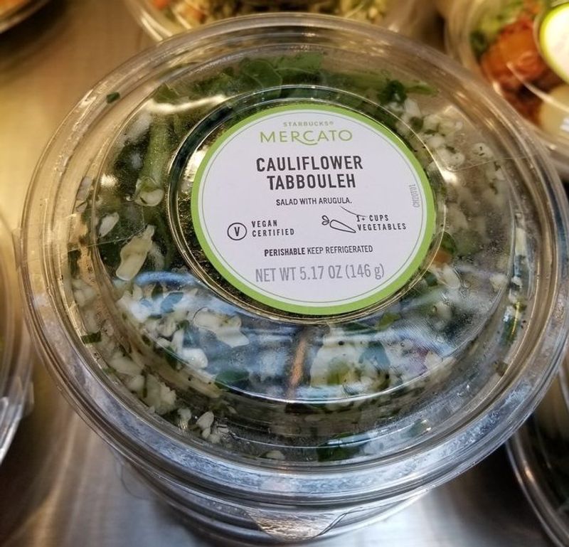 Starbucks Grilled Chicken & Cauliflower Tabbouleh Salad