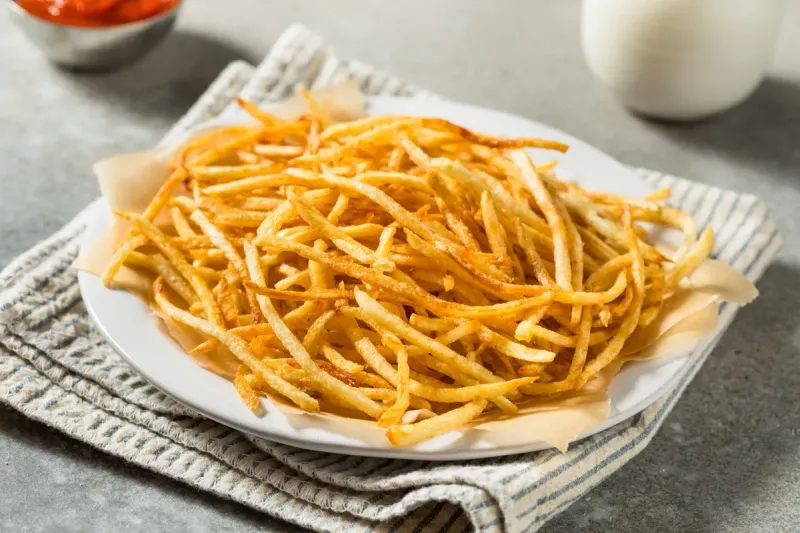 Steak ‘n Shake – Thin shoestring fries