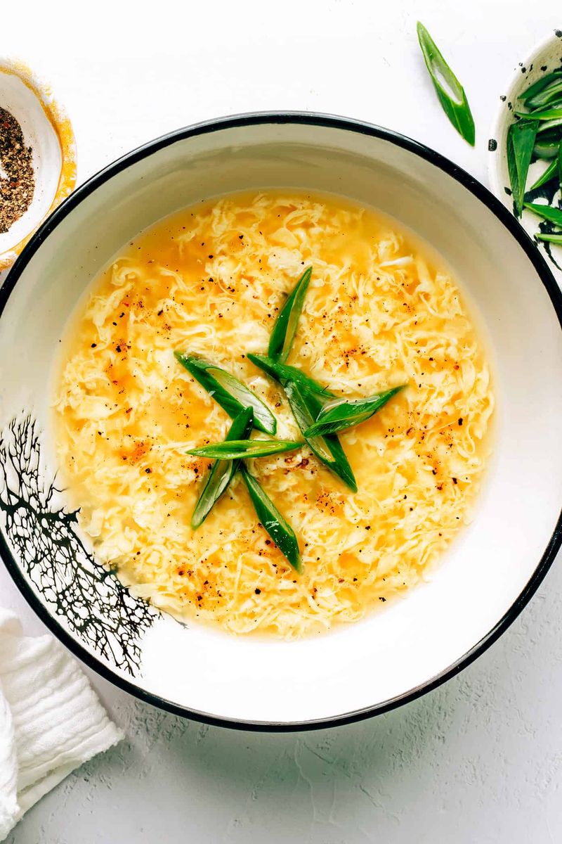 Five-Minute Egg Drop Soup