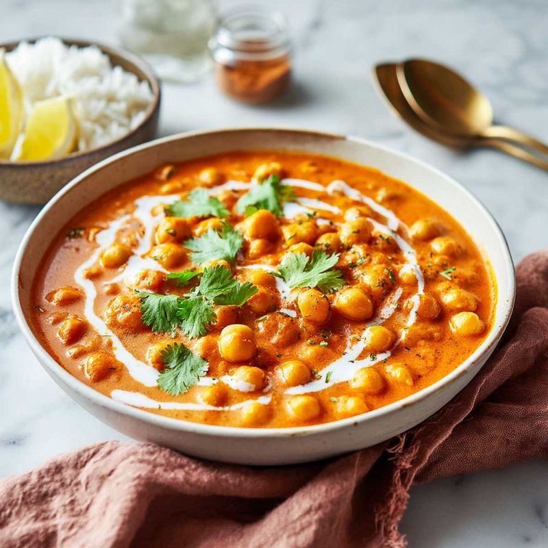 Vegan Slow Cooker Tikka Masala