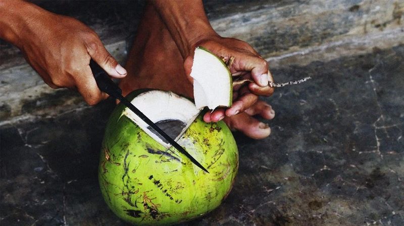 Coconut Flesh Hydrates Better Fresh