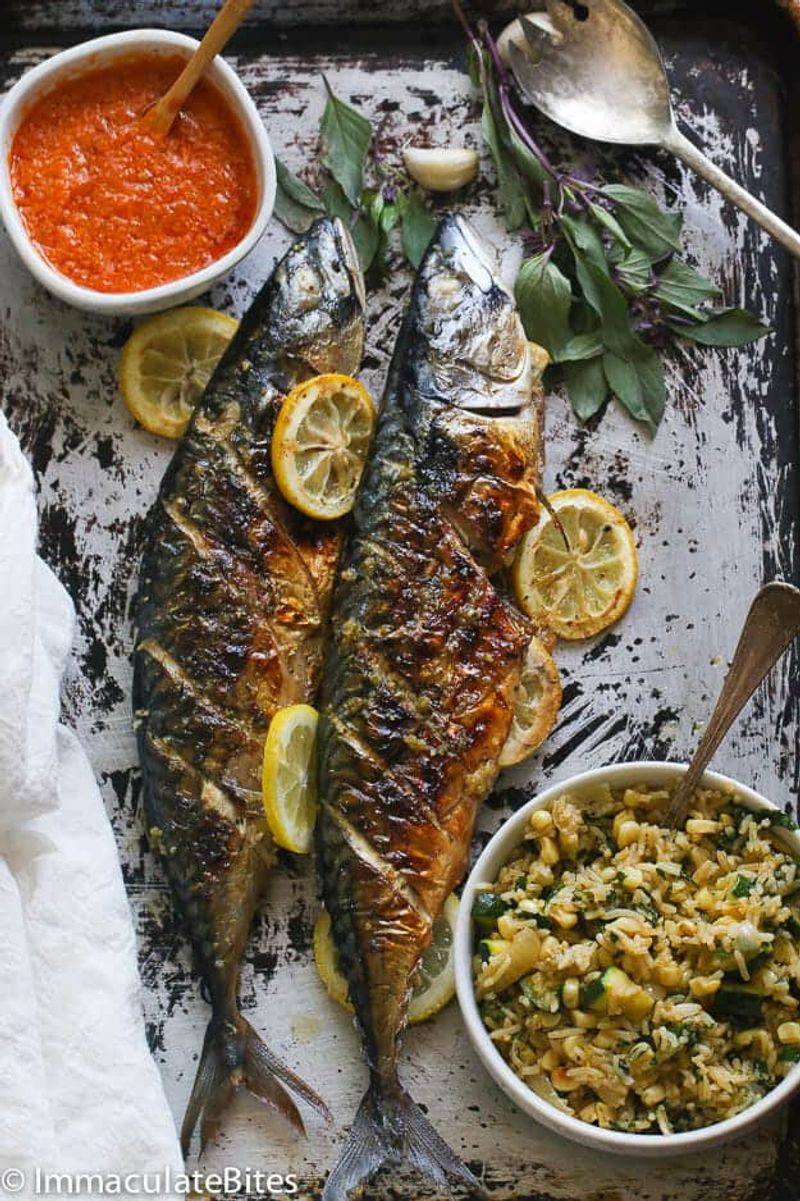 Mackerel with Fresh Tomato Salsa