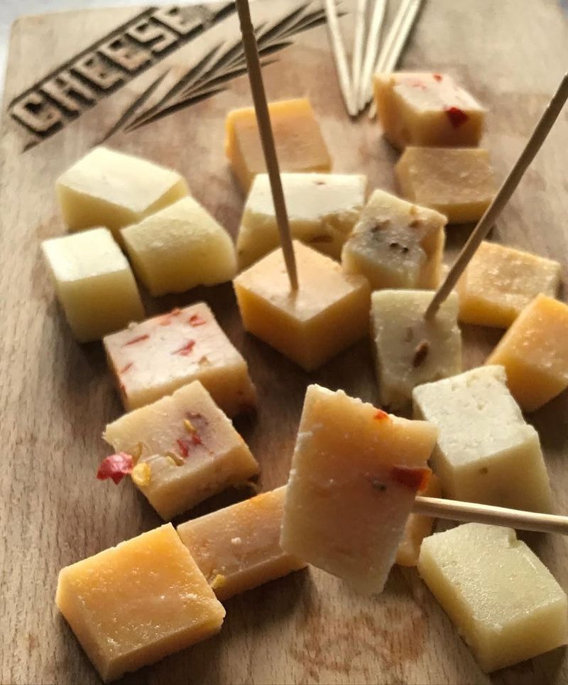 Cheese Sticks or Cheese Cubes