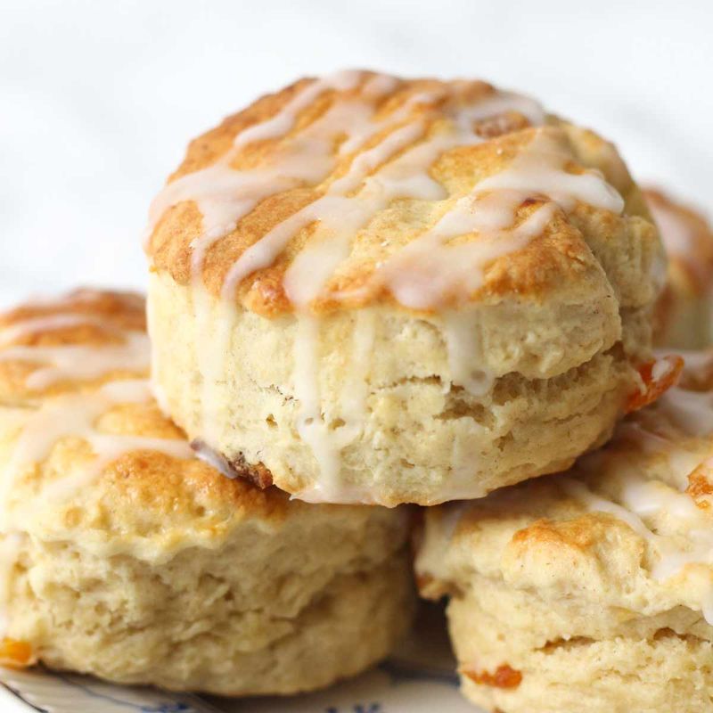 Apricot Cream Biscuits
