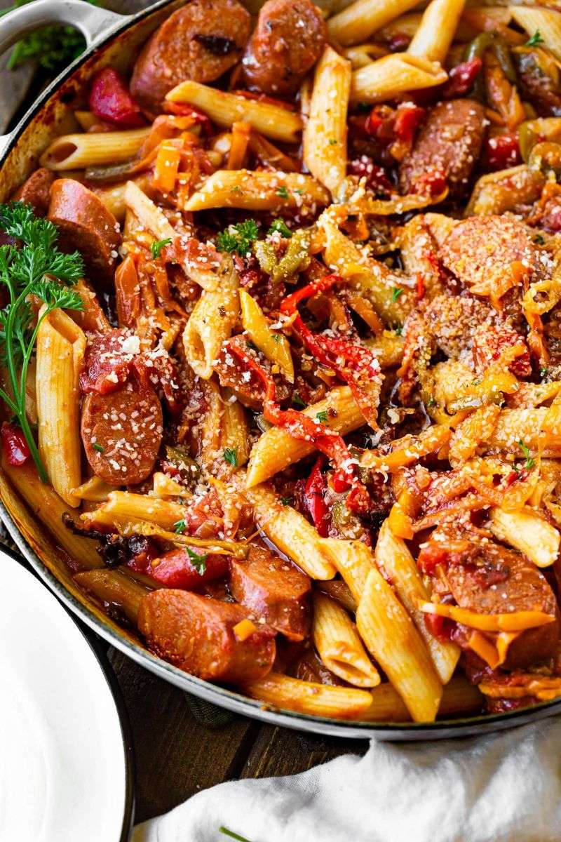 Italian Sausage and Pepper Penne