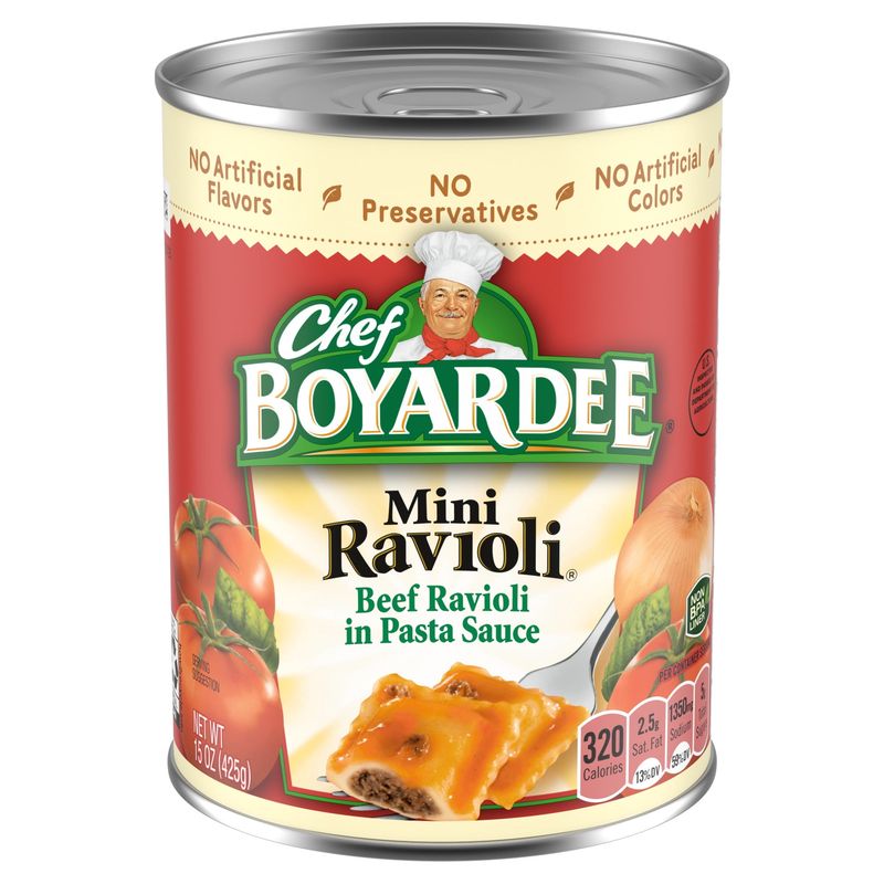 Chef Boyardee Beef Ravioli