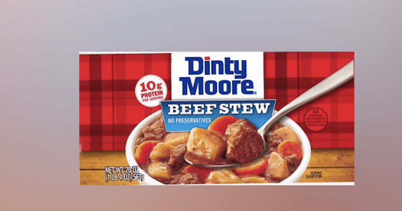 Dinty Moore Meatball Stew