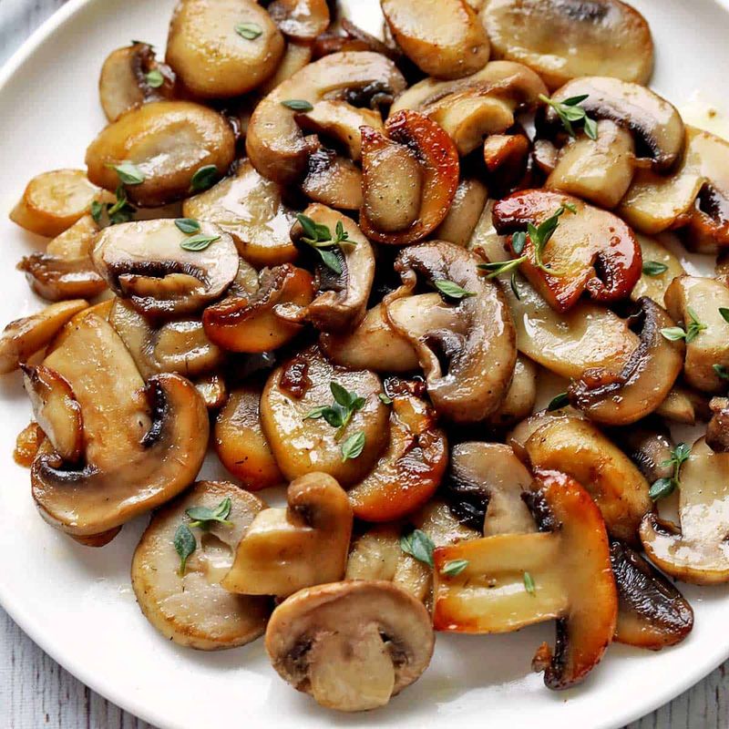 Mushrooms (Raw Or Lightly Cooked)
