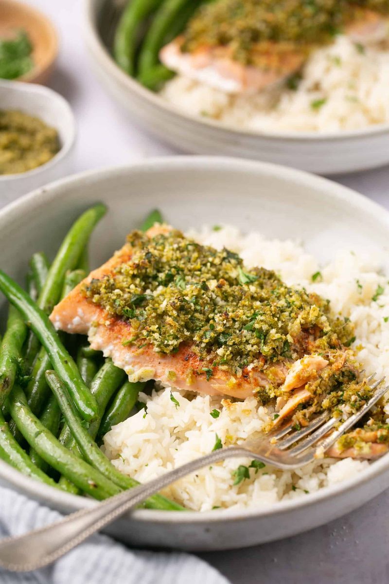 Salmon Rice Bowl