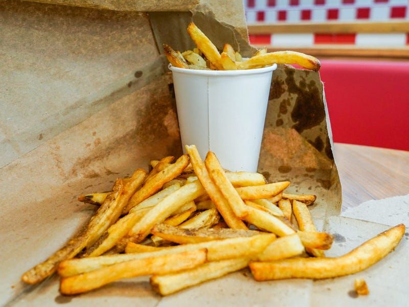 Five Guys – Hand-cut, skin-on fries